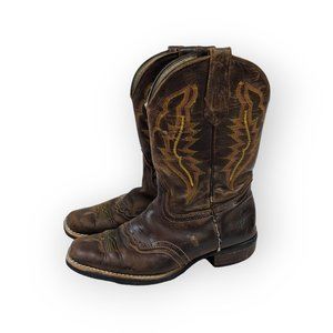 Vintage Western Cowboy Boots Size 5 Big Boy Youth